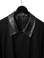 Raglan Mac Coat Black