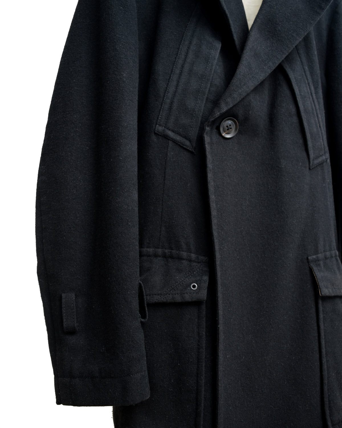 Moto Coat Black