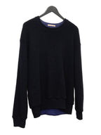 Reversible Sweater Black Blue