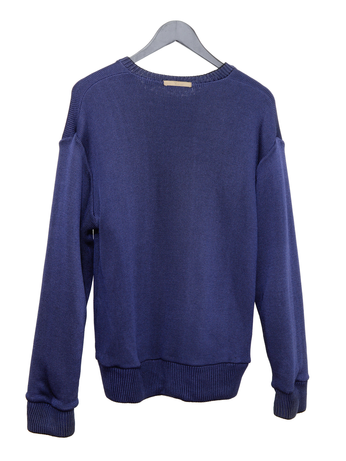 Reversible Sweater Black Blue