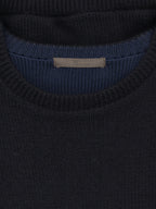 Reversible Sweater Black Blue