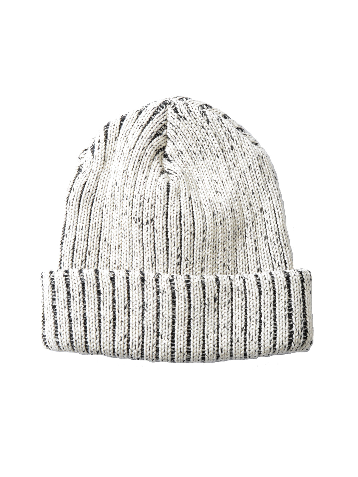 Rib Knit Beanie Oatmilk