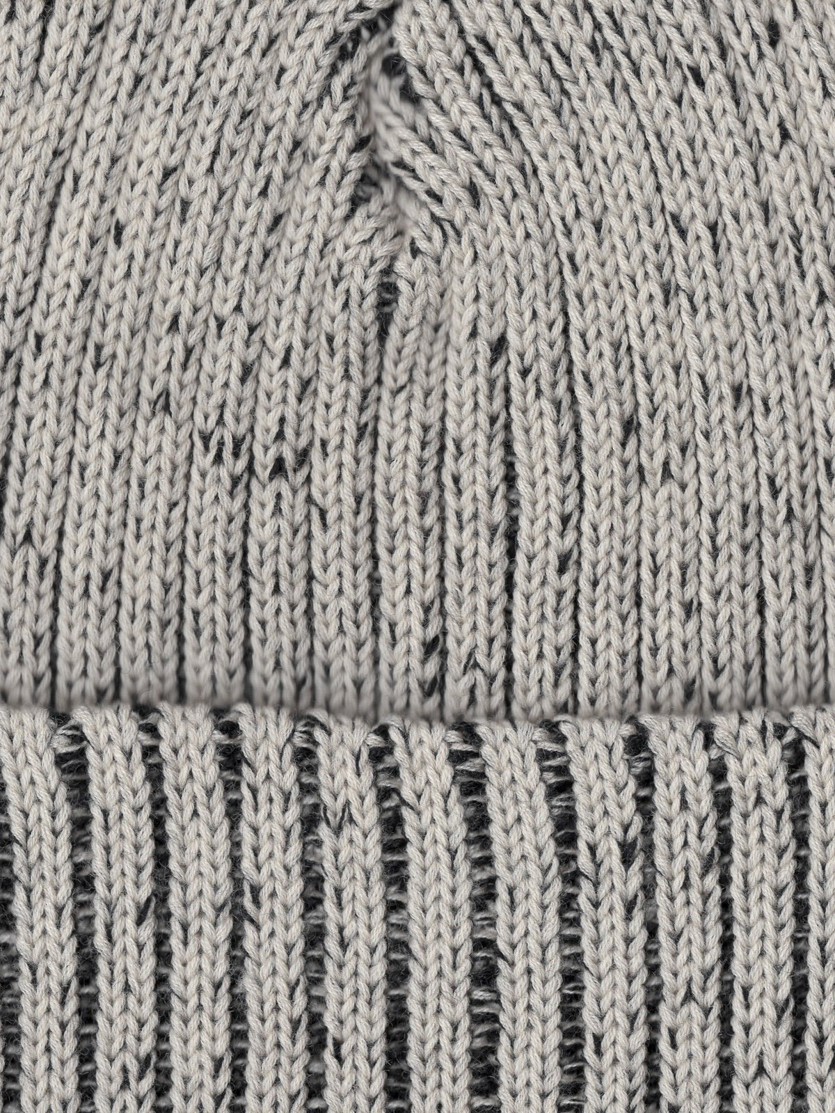 Rib Knit Beanie Oatmilk