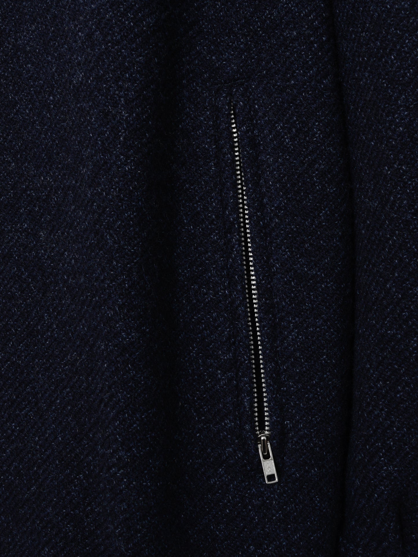 zip jacket navy ∙ wool nylon ∙ medium