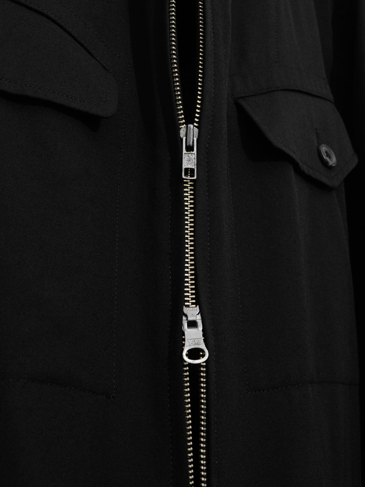 Hooded Field Jacket Black